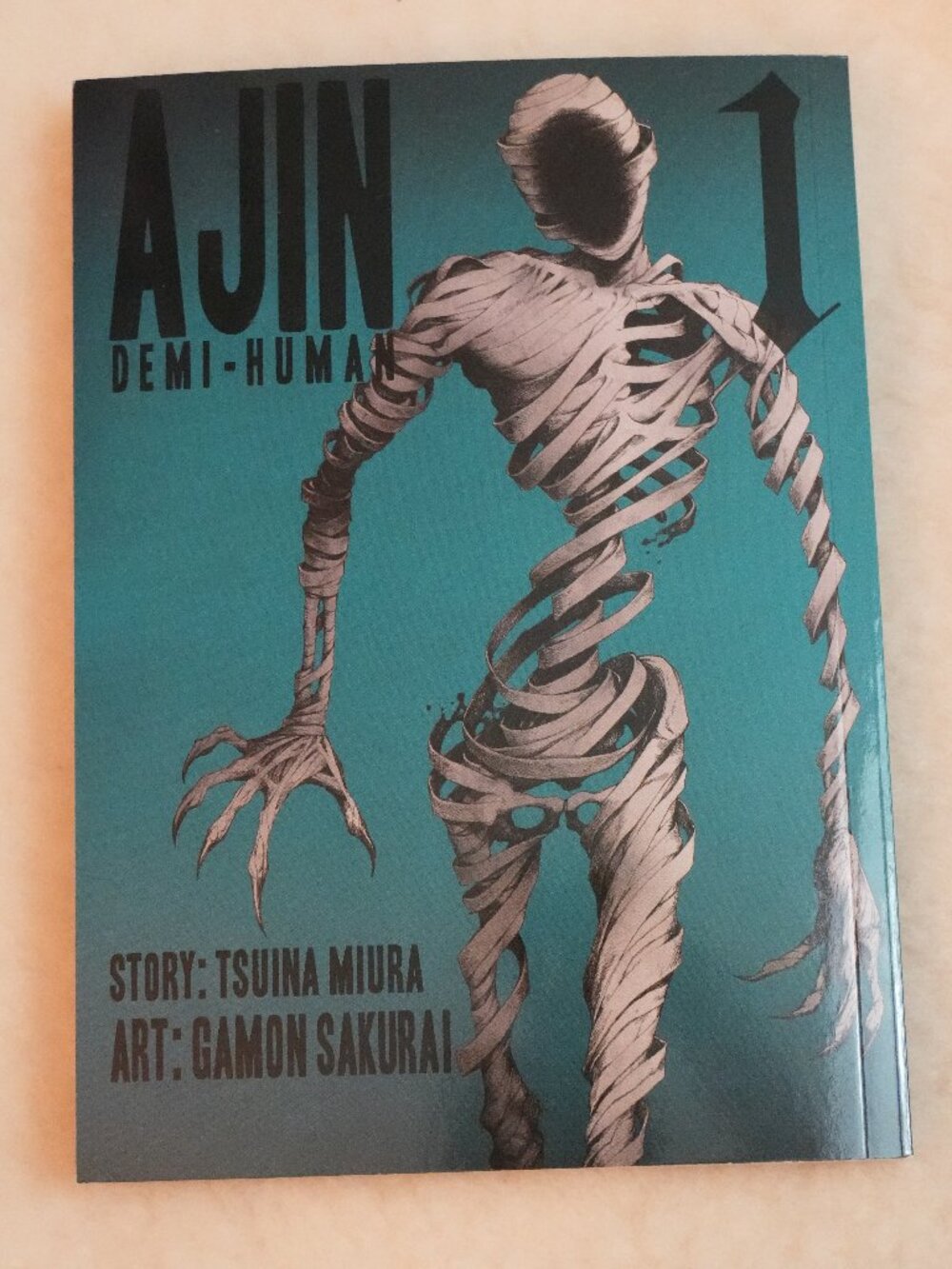 LNC Ajin Demi-Human Volume 1 Manga Book English Version By Tsuina Miura   This b